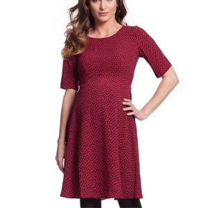 Seraphine Florette Spots Maternity Dress Size 6